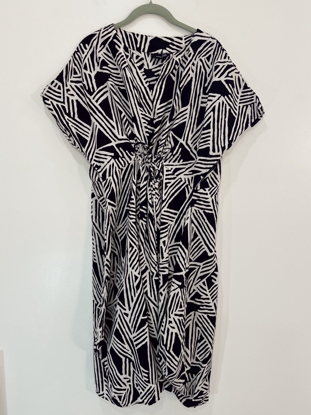 Lisa Bayne Artful Home Caftan Cotton Dress